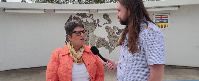 Michael Menzies interviews town of St. Paul Mayor Maureen Miller on Lakeland Connect for the Morning After segment on May 28, 2024.
