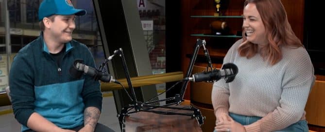 Jena interviews Brinson Pasichnuk on Lakeland Connect for Mental Health Matters