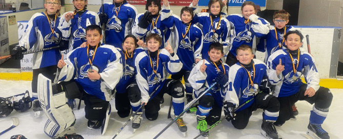Elk Point Minor Hockey U11 Avalanche take gold in Bonnyville tournament on January 12, 2025