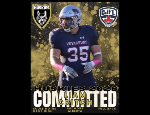 Local Lakeland Athlete, Liam Critch, Signs in the CJFL