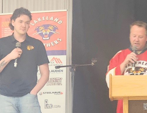 From Lakeland to the NHL Draft: Ashton Cumby Tells Young Panthers to ‘Give It Hell’