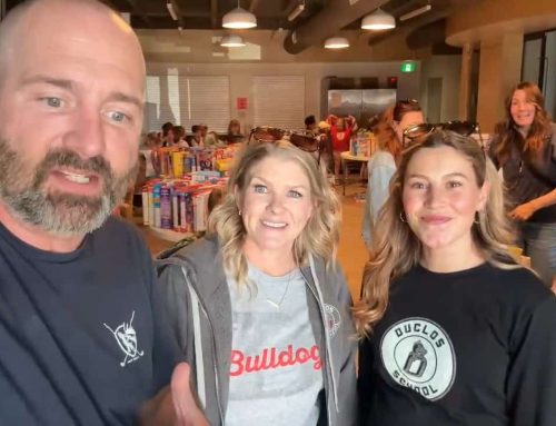 Duclos Elementary Students Donate More Than 750 Boxes of Cereal to Bonnyville Friendship Centre